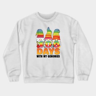 100 Days With My Gnomies Crewneck Sweatshirt